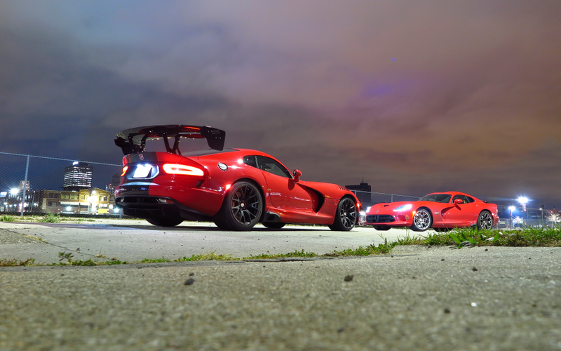 Illustration for article titled Detroit to Vegas (and back) in a 2016 Viper ACR